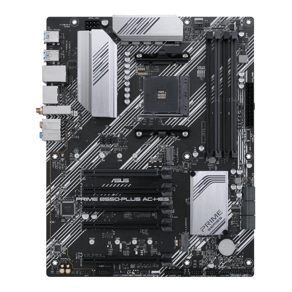 Placa madre ASUS Prime B550-PLUS AC-HES AMD AM4 (Ryzen de tercera generación)