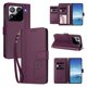 thumbnail image 2 of Funda Cartera Trébol para Xiaomi 15 Pro con Ranuras Tarjetas y Carga Inalámbrica Violeta, 2 of 6