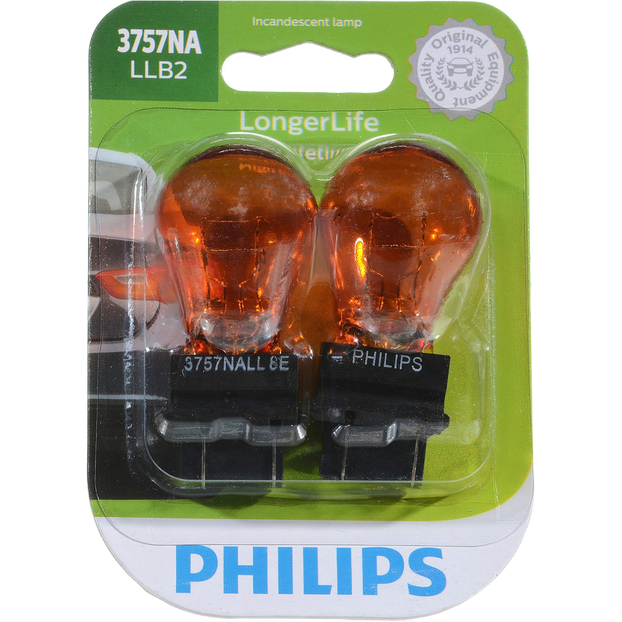 Bombilla Miniatura Philips 3757na Longerlife, Paquete De 2