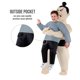 thumbnail image 3 of Disfraz inflable Morph Disfraces de luchador de sumo para niños, 3 of 6