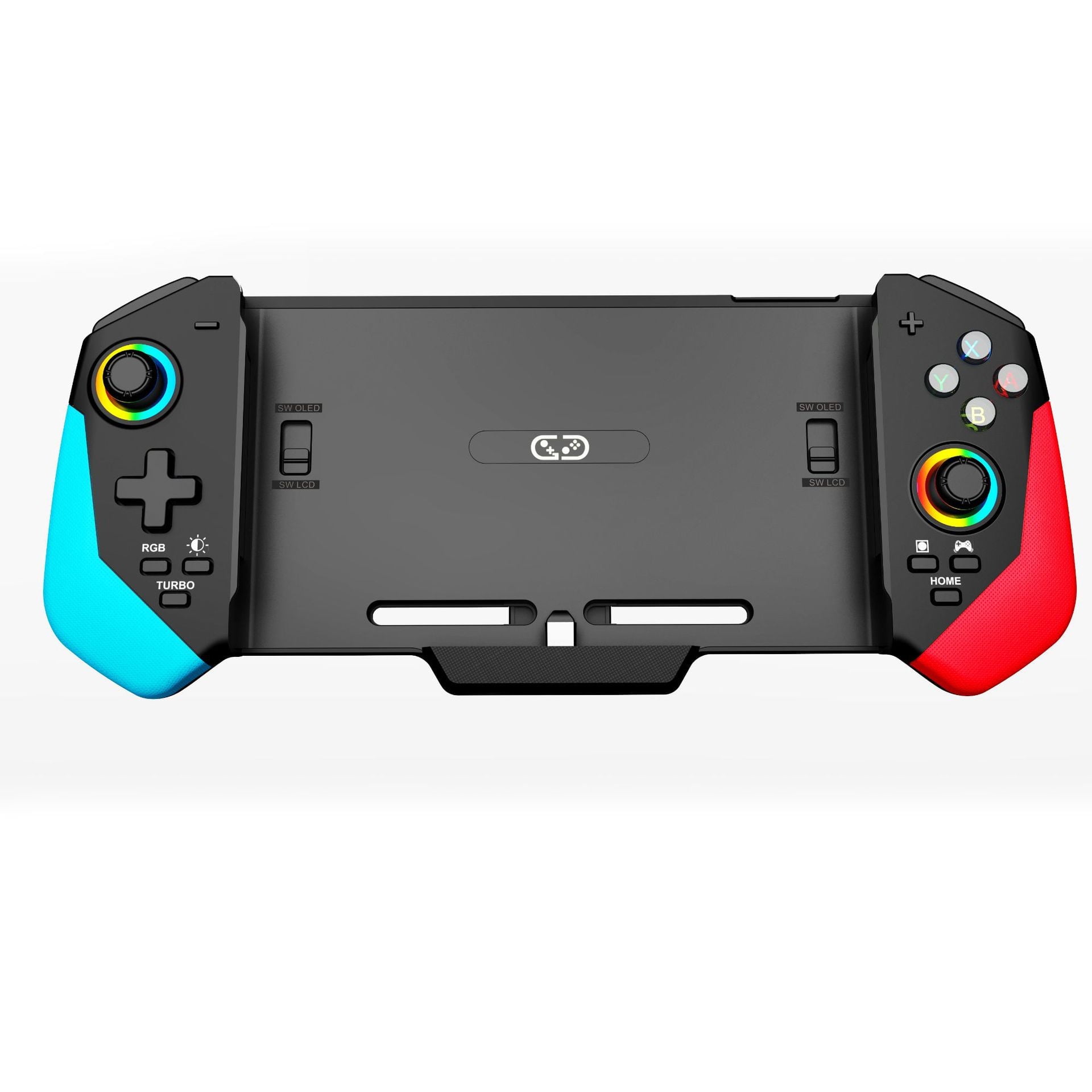 Controlador Aaronmei Para Switch Oled Rojo Azul