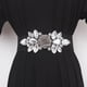 thumbnail image 2 of Stylish Flower Beaded Elastic Cummerbund for Women - Perfect Waist Cincher and Decoration for Dresses and Corsets, 2 of 4