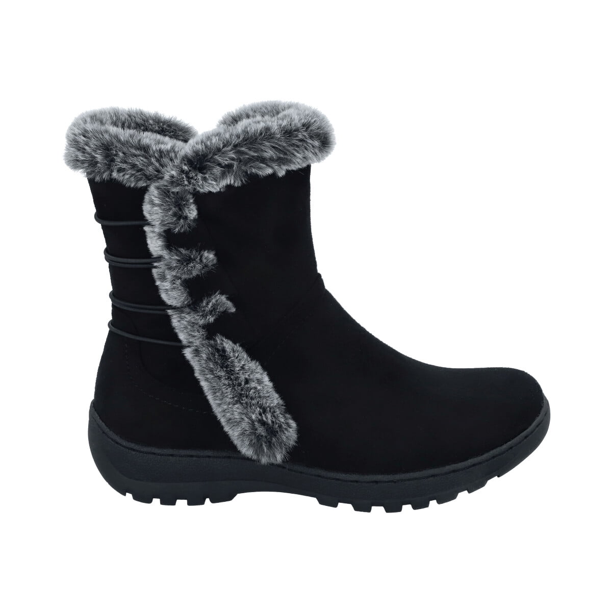 Bota Mujer Negro Con Chiporro Kiki Police