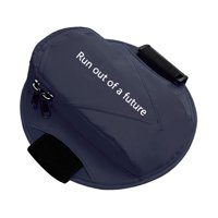 Magideal - Brazalete Deportivo De Poliéster Con Cremallera Para Correr, Versátil, Llavero Para Coche, Para Teléfonos De Menos De 6,5 Pulgadas, Para Hombre Y Muje Azul Profundo