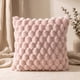 thumbnail image 1 of 2 Fundas Cojin Peluche Burbuja 45x45 cm Decorativo - Coleccion Perla Modelo Sakura Rosa, 1 of 3