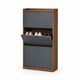 thumbnail image 5 of Mueble Zapatero organizador Velux 18 Pares Gris y marron, 5 of 9