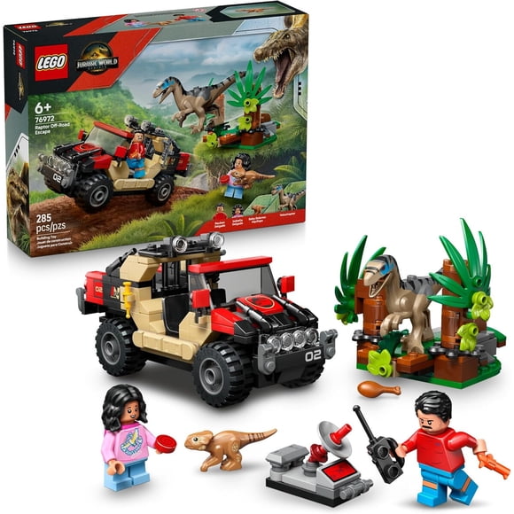 LEGO Jurassic World Raptor OffRoad Escape 76972