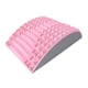 thumbnail image 4 of Camilla para cuello y espalda, dispositivo relajante lumbar, masajeador de espalda baja con soporte lumbar, crujidor de espalda para silla, coche, Rosa, 4 of 5
