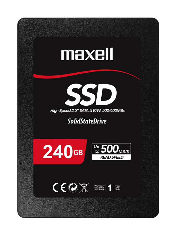 Maxell - Disco Duro Solido 240 Gb