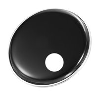 Bothyi - Almohadilla De Parche De Tambor Fácil De Instalar, Piel De Tambor De 22'' Para Principiantes En El Escenario De Conciertos Con Orificio