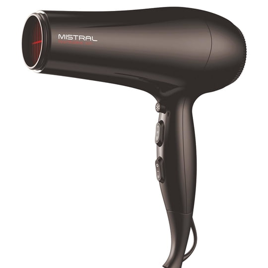 Secador De Pelo Mistral Ceramic Ion 2200w Negro Gama