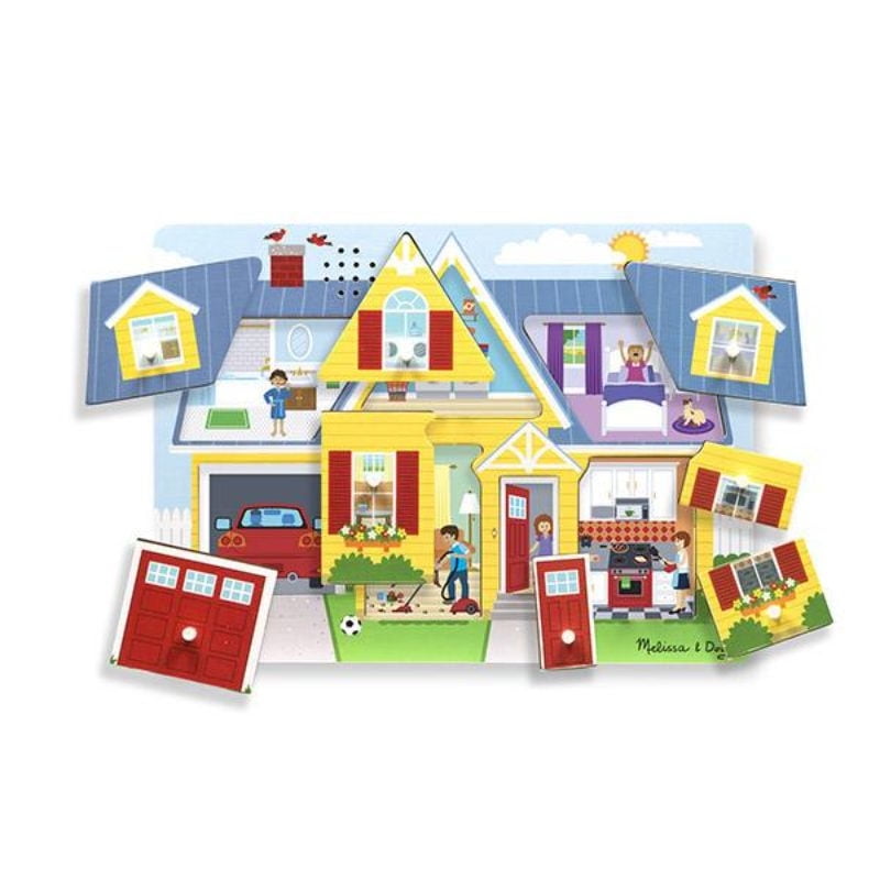 Melissa & Doug - Puzzle Con Sonido - Mi Casa