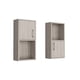 thumbnail image 2 of Set x2 Muebles Auxiliares De Baño 60,1x30x16 Cm Bardolino, 2 of 10