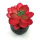 thumbnail image 3 of Planta Artificial Echeveria Morada En Macetero De Cemento, 3 of 3