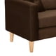 thumbnail image 5 of Sofa New Retro 3c Felpa 05 Chocolate, 5 of 6