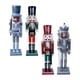thumbnail image 3 of 4 Piezas De Figuras De Cascanueces De 12 Pulgadas, Figuras Decorativas De Navidad, Decoración Hecha A Mano, Estilo V, 3 of 5