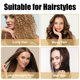 thumbnail image 2 of Peine de Dientes Anchos para Cabello Rizado, Cabello Húmedo, Cabello Largo y Grueso, Peine Desenredante de Plástico para Mujeres Negro 1 pieza, 2 of 7