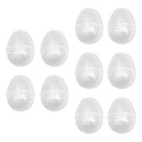 Bothyi - 10 Huevos De Pascua Rellenables Transparentes Y Vacíos Para Cesta De Pascua, Recuerdos De Fiesta Para Niños