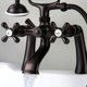 thumbnail image 2 of Grifo para tina con patas Kingston Brass KS268ORB, centro de 7 pulgadas, 2 of 9