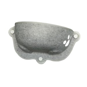 Magideal - Gato Cama Ventana Ventana Asiento Salón Interior Cabecera Gato Nido Gato Ventana Percha Hamaca Para Descansar Gatos Pequeños Medianos Grandes Animales Gris