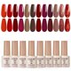 thumbnail image 1 of Set de 12 esmaltes de gel ROSALIND Rojo Burdeos, 1 of 9
