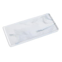 Magideal - Bandeja De Tocador De Baño Nórdica, Caddy De Multiusos, Organizador De Escritorio, Bandeja De Servicio Para Encimera, Sala De Estar, Hotel, Bañe , Pequeña Pequeña