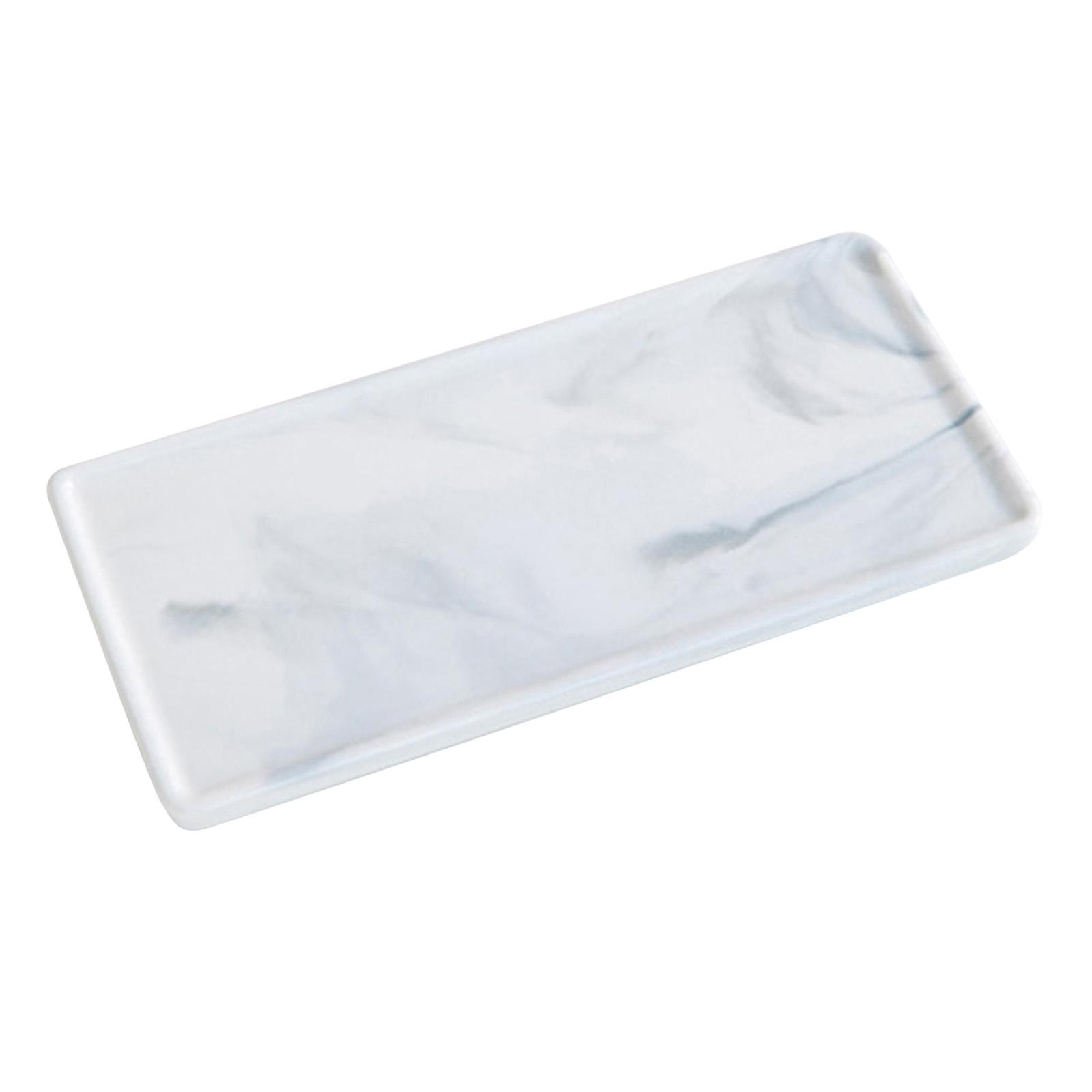 Magideal - Bandeja De Tocador De Baño Nórdica, Caddy De Multiusos, Organizador De Escritorio, Bandeja De Servicio Para Encimera, Sala De Estar, Hotel, Bañe , Pequeña Pequeña