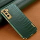 thumbnail image 1 of Crocodile Leather Silicone Case For Samsung Galaxy S22 Ultra S22 Plus S22, 1 of 3