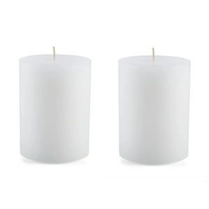 Genmérico - Pack De Mini Velones Blancos 5X5 Cm