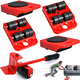 thumbnail image 1 of Set Elevador Y Mover Muebles Rodillos 5pzas Con Ruedas 150kg, 1 of 7