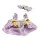 thumbnail image 3 of Mini Ropa Para Mu?ecas, Elegante Y Linda Ropa Para Mu?ecas, Traje Para Ni?as Peque?as, Falda Con Flores Violetas Para Ni?as, 3 of 5
