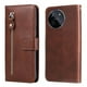 thumbnail image 1 of Funda con Cremallera para Realme 11 4G, Carcasa Cartera de Cuero PU con Soporte y Tarjetero, 1 of 6