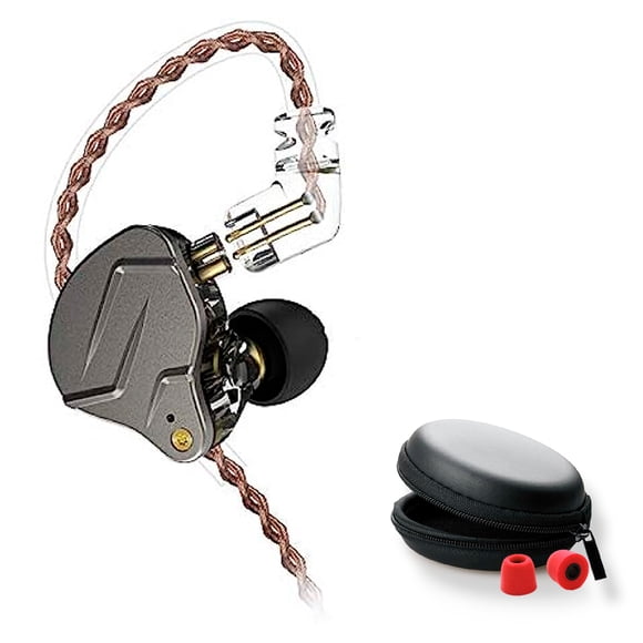 Audífonos Zsn Pro + Accesorios + Espumas + Estuche.