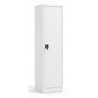 Metalbrein - Estante Armario Metálico Cerrado 170X47X35 Cm - 1 Puerta