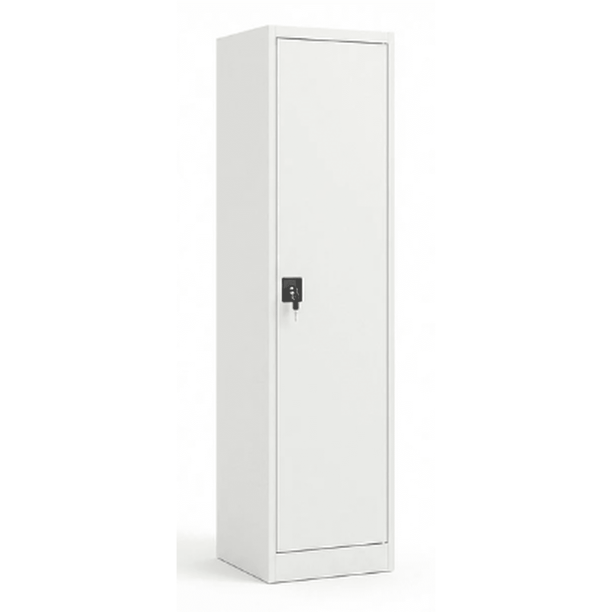 Metalbrein - Estante Armario Metálico Cerrado 170x47x35 Cm - 1 Puerta