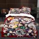 thumbnail image 1 of Anime 3D Demon Slayer Duvet Cover Teen Comforter Cover Set Super Soft Duvet Cover with Pillowcase, 1 of 3