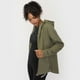 thumbnail image 3 of Polerón Mujer Deportivo Zipper Verde Mix Tela Corona, 3 of 5