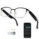 thumbnail image 1 of Gafas inteligentes MNVOEQ con traductor de IA y Bluetooth inalámbrico, 1 of 7