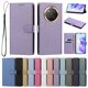 thumbnail image 1 of Funda Cartera de PU para Honor X9C con Tarjetas, Lila, 1 of 6