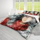 thumbnail image 3 of Invad-e on Tit-an Ere-n Le-i Anime -Soft 3D P-rint-d Duvet- Cover Bedd-ing Set with Comfort-er Cover, 3 of 5