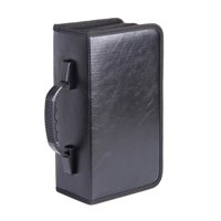 Bothyi - Estuche De Almacenamiento De Cd, Bolsa Organizadora Con Cremallera Para Folletos, Para Oficina, Audio En Casa