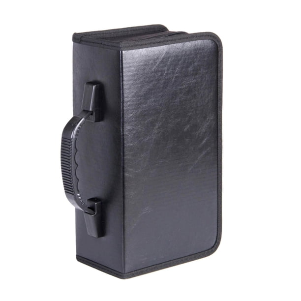 Estuche De Almacenamiento De CD, Bolsa Organizadora Con Cremallera Para Folletos, Para Oficina, Audio En Casa