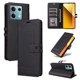 thumbnail image 1 of Premium Wallet Case for Xiaomi Redmi Note 13 Pro 5G with Card Slots & Kickstand, Flip Cover Black, 1 of 6