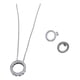 thumbnail image 1 of Conjunto Collar Y Aros: Life Fantastic, Plata925, Regalo  Plateado, 1 of 7