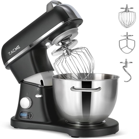 Batidora de Pie ZACME 8.4QT 800W con Bowl de Acero Inoxidable