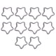 thumbnail image 1 of Mosquetón En Forma De Estrella De Cinco Puntas, 10 Uds., Para Botellas De Agua, Mochilas, Pesca, Plateado, 1 of 4