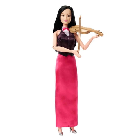 Muñeca Barbie Profesional Violinista Con Accesorio