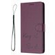 thumbnail image 2 of Funda Cartera para Motorola Edge 50 con Bloqueo RFID, Cierre Magnético y Ranuras Tarjetas Morado, 2 of 6