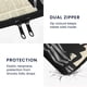 thumbnail image 4 of Funda para lector de libros electrónicos kwmobile, neopreno, tamaño 6, universal, negro/beige, 4 of 8