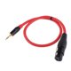 thumbnail image 1 of 3.5mm 1/8 "Macho A 3 PIN XLR FAYA FEM MICRóPHONE CABLE DE AUDIO 50 CM, 1 of 5